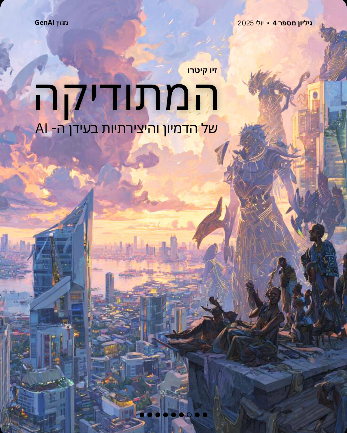 מגזין GenAI - בינת המרצים בישראל - מהדורה 4 - Rinat Keinan