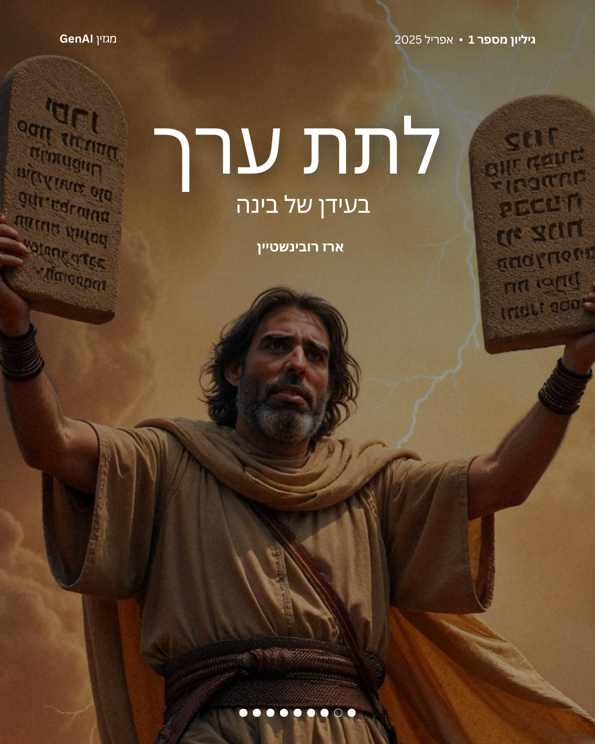 מגזין GenAI - של בינת המרצים בישראל Rinat Keinan