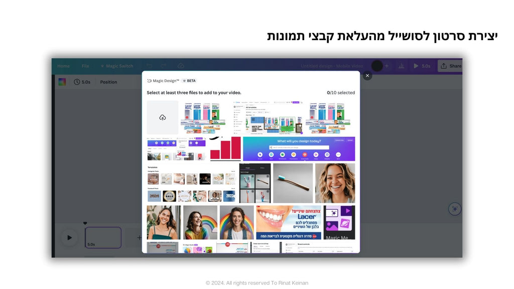 סדנת קאנבה בינה מלאכותית Rinat Keinan
