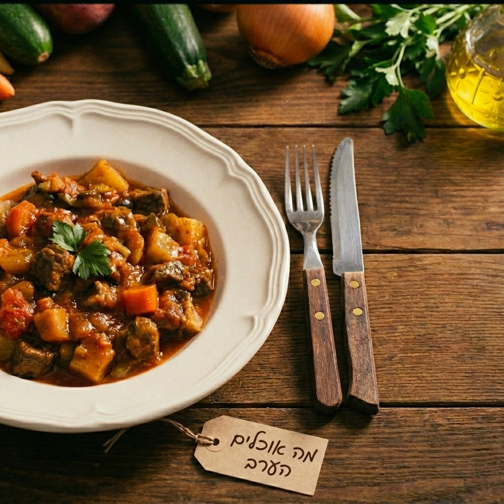 בוט מה אוכלים היום בערב