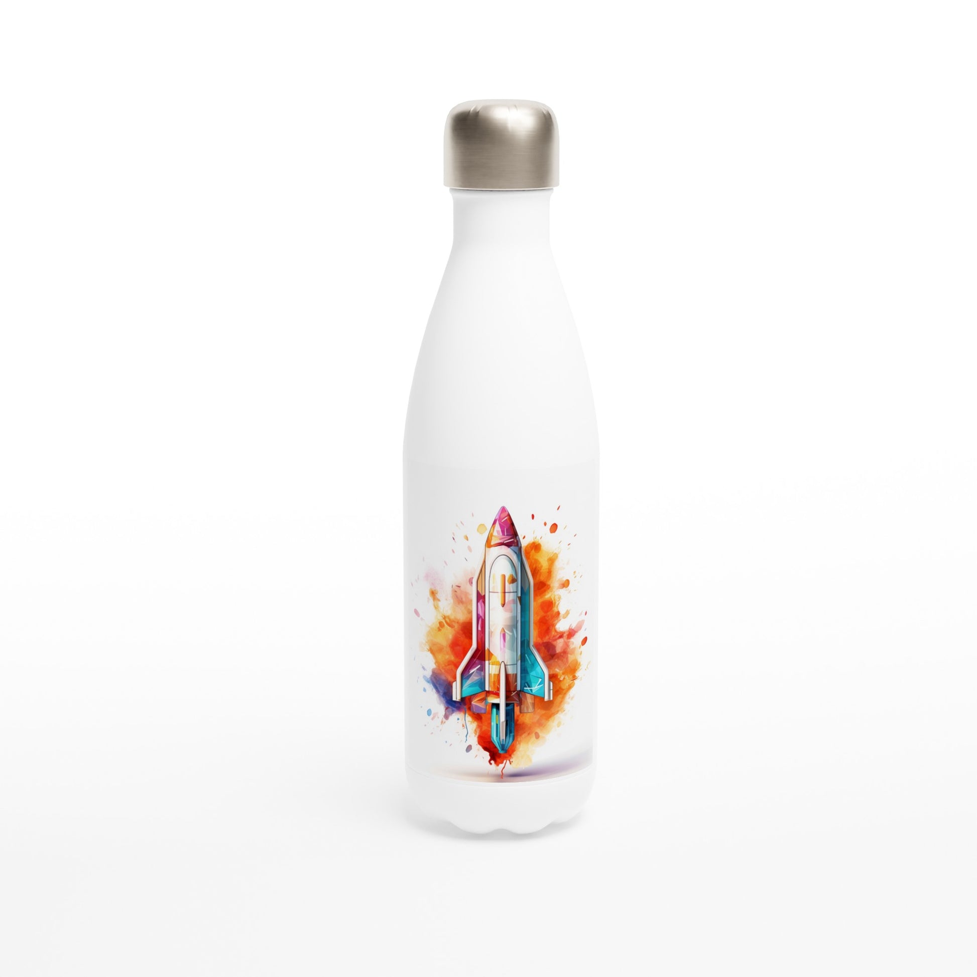בקבוק מים חללית לבן - Rinat Keinan