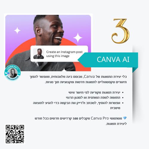 קורס אישי לקאנבה בינה מלאכותית - שמתעדכן בשוטף Rinat Keinan